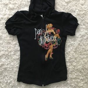 Panic At The Disco cap sleeve hoodie